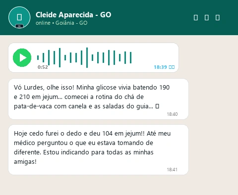 WhatsApp Cleide
